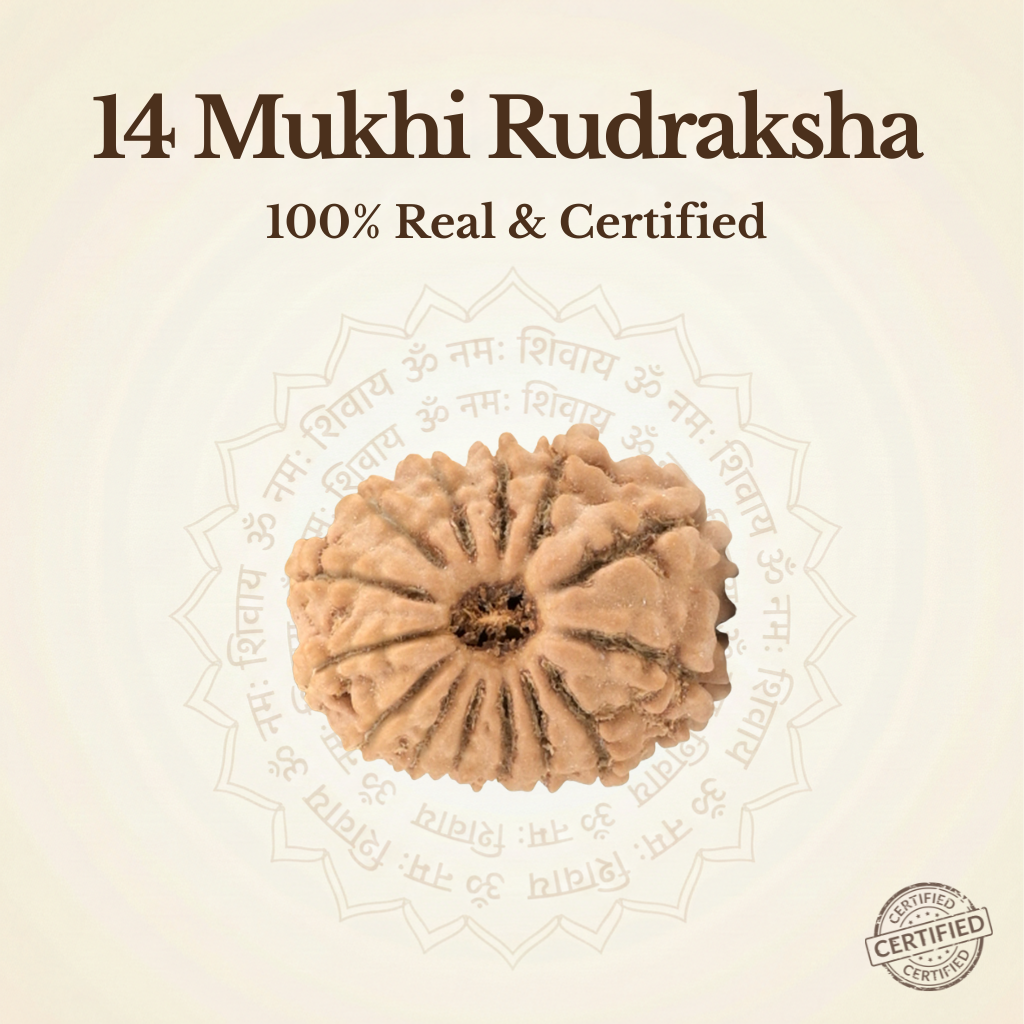 Nepal Origin 14 Mukhi Rudraksha