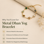 Metal Dhanyog Bracelet For Women
