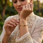 Metal Dhanyog Bracelet For Women