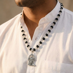 Lord Murugan Pendant WIth Karungli Malai