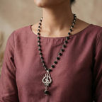 Karungli Mala With Om Shiva Pendant